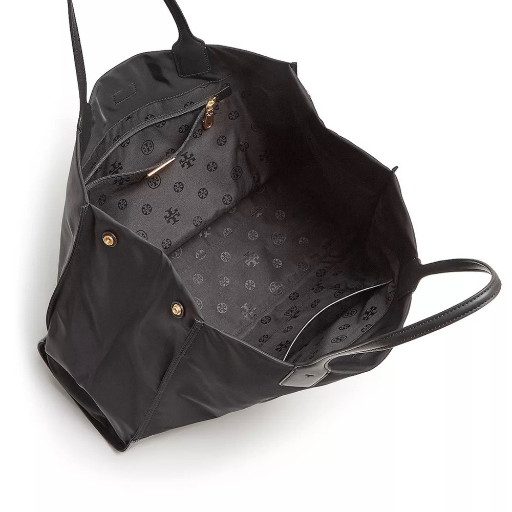 Tory Burch Black Ella Tote - Picture 5 of 5